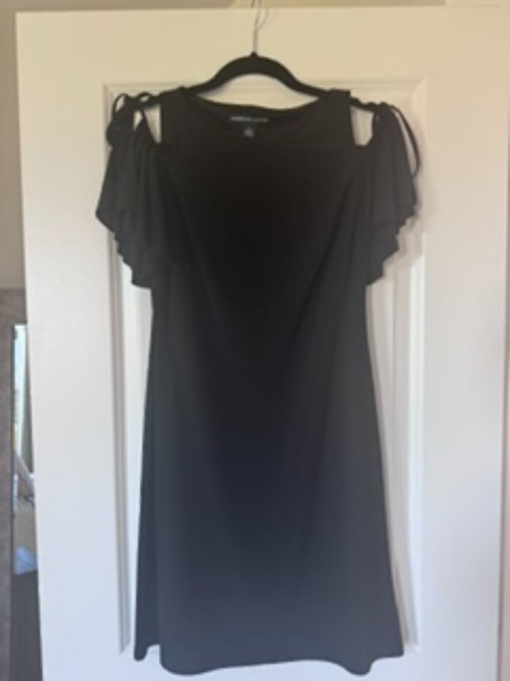 Black Cold Shoulder Formal Dress - Size 2